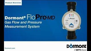 Dormont® FloPro-MD: Gas Flow and Pressure Measurement System