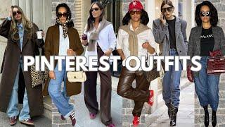 Winter 2024 Pinterest Inspired Outfits, Casual Chic Winter Mom Outfits, Shop Your Closet