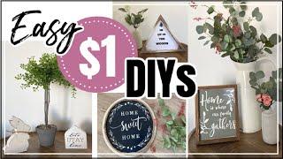 Easy Dollar Tree DIY Room Decor | Kirkland Decor Dupe | Momma From Scratch