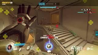 Hold back to block