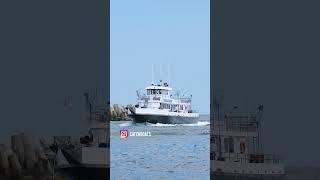 100' Fishing Charter "Paramount" Returning Through Manasquan Inlet NJ