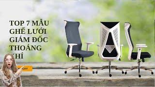 Ghế Công Thái Học Giám Đốc  GCTHDK05  | Nội thất Đăng Khoa