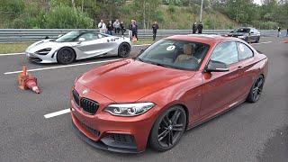 BMW M240i Pure Turbos (550HP) vs McLaren 720S HPT (900HP)