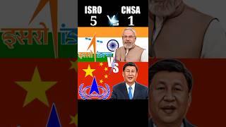 ISRO VS CNSA Comparison #shorts #isro #cnsa