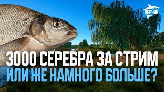 3000 СЕРЕБРА за стрим: зрители УВЕЛИЧИВАЮТ цифру ● каждый час меняю водоём ● Русская рыбалка 4