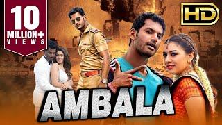 Ambala (HD) Tamil Hindi Dubbed Full Movie | Vishal, Hansika Motwani, Santhanam