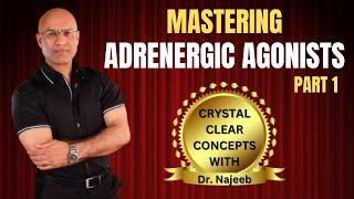 Adrenergic Drugs Part 1 | Pharmacology | Dr Najeeb‍️