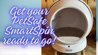 How to Assemble & Set Up the PetSafe SmartSpin Automatic Litter Box | Step-by-Step