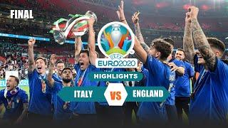 England 1 (2) x 1 (3) Italy  FINAL | #Euro 2020 FHD [ EXTENDED HIGHLIGHTS ]