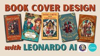 How To Create Book Covers Using Leonardo AI And Canva | Step-By-Step Tutorial For Beginners