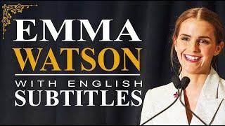 Emma Watson Speech | HeForShe Campaign 2014 | United Nation | Great English Speeches with Subtitles