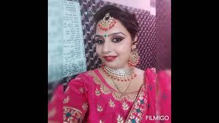 Shivanya makeover Jind. Makeup artist Neelam Sharma.