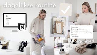 MIJN DAGELIJKSE ROUTINE | Productief en organized ️ | Julia Verbij