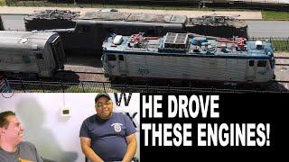 Locomotive Engineer Bill With Over 40 Years Experience! Part 1