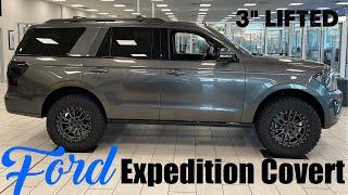 3" Lifted Ford Expedition COVERT Edition 2021 Magnetic Gray Custom Review