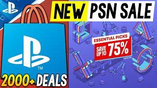 GIGANTIC NEW PSN SALE LIVE NOW! PSN ESSENTIAL PICKS Sale 2000+ Deals (NEW PlayStation Deals 2024)