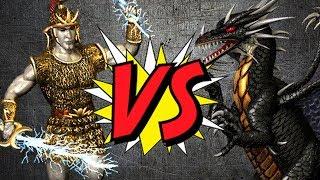 Heroes of Might and Magic 3. Titan VS Black Dragon. Who is stronger?