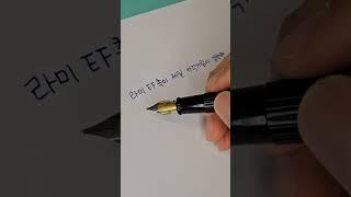 만년필 비교 #만년필 #만년필비교 #라미 #파이로트 #워터맨 #fountainpenreview #lamy #waterman #pilot #fountainpen