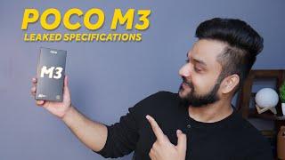 [Exclusive] POCO M3 specifications. Here's what the upcoming POCO has in store for us.