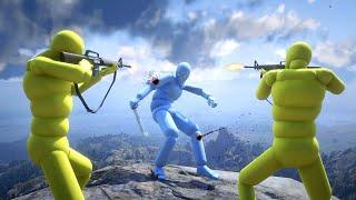 NPC Wars with Active Ragdoll Dudes #11 Euphoria Physics