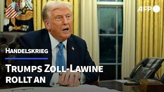 Trumps Zoll-Lawine kommt ins Rollen | AFP