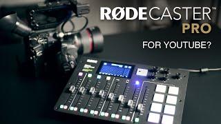 Using the Rodecaster Pro For My YouTube Audio Setup - Overkill Recording Solution!