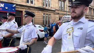 Pride of Govan Flute Band 40th Anniversary Parade, every band on show