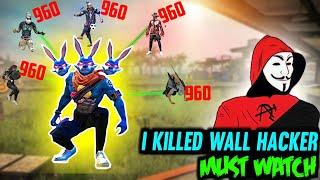 WALL HACKER IN FREEFIRE II I KILL HACKER - Prora FF