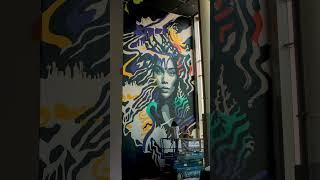 Completed Long Beach Walls Mural Inside Convention Center | Time Lapse