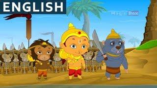 Hanuman In Lanka - Part 1 - Return of Hanuman In English  (HD) - Animation Bedtime Cartoon