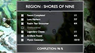 Shores of Nine "Undiscovered" Location God of War Shores of Nine Raven Location