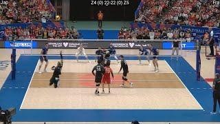 Volleyball : Japan - France 3:1 FULL Match 2023