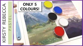 Pan Pastel blending tutorial! // Can pastels be CHEAP and HIGH QUALITY!?