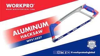 WORKPRO Heavy Duty Hacksaw | Adjustable Hacksaw Frame | Metal Wood PVC Pipes Cutter