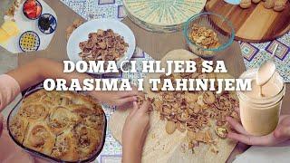 DOMAĆI HLJEB  sa orasima i tahinijem /Turska mama  mi je pokazala ovaj recept