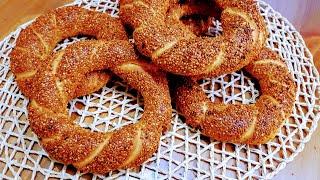 A great Turkish Simit recipe for breakfast / breakfast recipe / healthy and satisfying