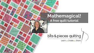 Mathemagical - A scrap-friendly free quilt tutorial