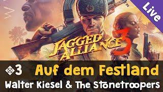 #3: Auf dem Festland  Let's Play Jagged Alliance 3 (Livestream-Aufzeichnung)