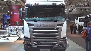 Scania G340 4x2 CNG G-Series Highline Cab Tractor Truck Exterior and Interior