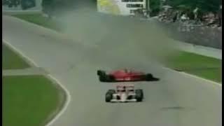 Nigel Mansell vs Gerhard Berger at Mexico GP 1990