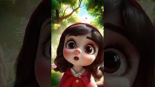 Little Red Riding Hood in shorts format | English Fairy Tales & Kids Stories