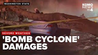 #BREAKING: Deadly bomb cyclone slams Northwest, knocks out power to thousands of residents