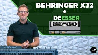 Behringer X32 Effects Tutorial - Dual DeEsser