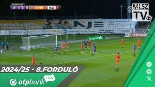 Kecskeméti TE - Nyíregyháza Spartacus FC | 0-2 | (0-2) | OTP Bank Liga | 8. forduló | MLSZTV