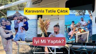 "AİLECEK İLK KEZ KARAVANLA TATİLE ÇIKTIK" @ULTRACARAVANS