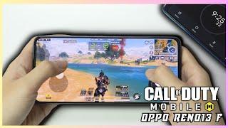 Oppo Reno13 F Call of Duty Mobile Gaming test CODM | Helio G100, 120Hz Display