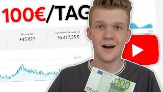 So verdienst du 100€ pro Tag mit YouTube OHNE eigene Videos  (als Anfänger/ohne Startkapital)