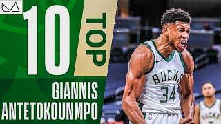 Giannis Top 10 Career Transition Dunks in 3 Dribbles or Less! 