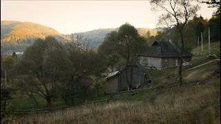 A Cozy Day in a Remote Mountain Village. Farm-Fresh Cooking and Autumn Adventures