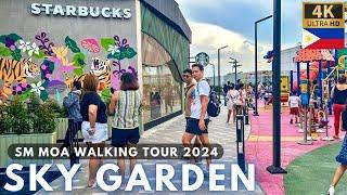 SKY GARDEN at SM MOA [4K Walking Tour] Philippines - October 2024 Update